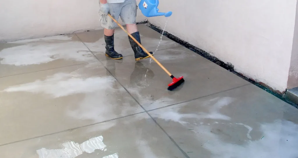 Concrete Cleaning & Sealing