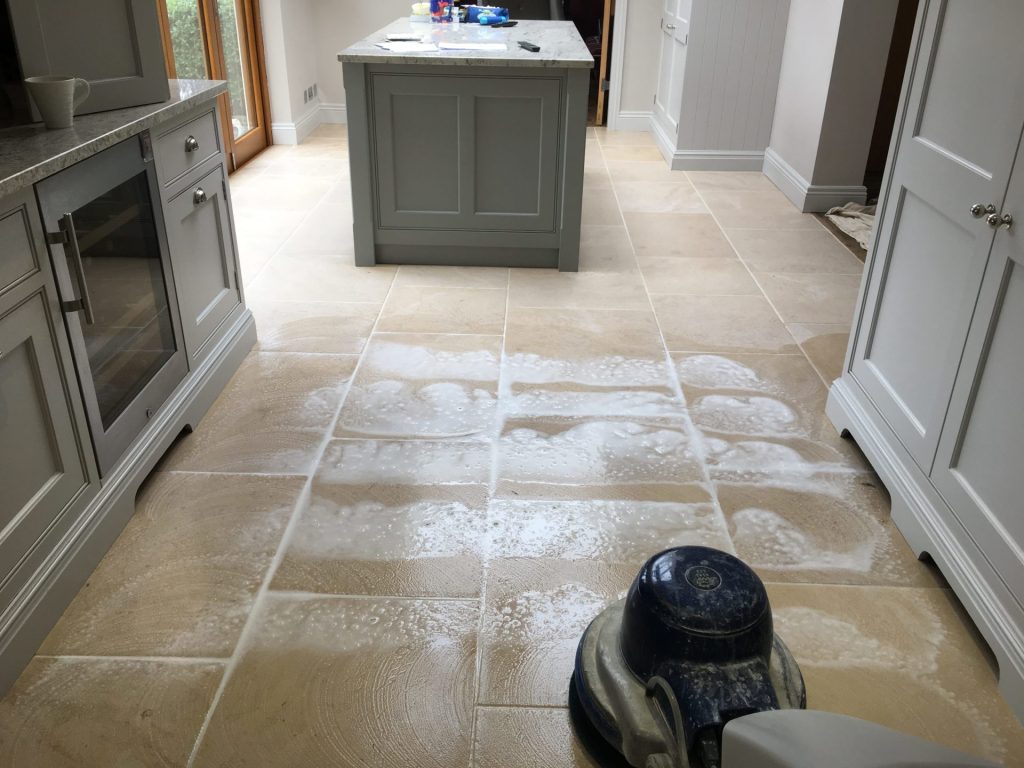 Limestone Cleaning & Sealing