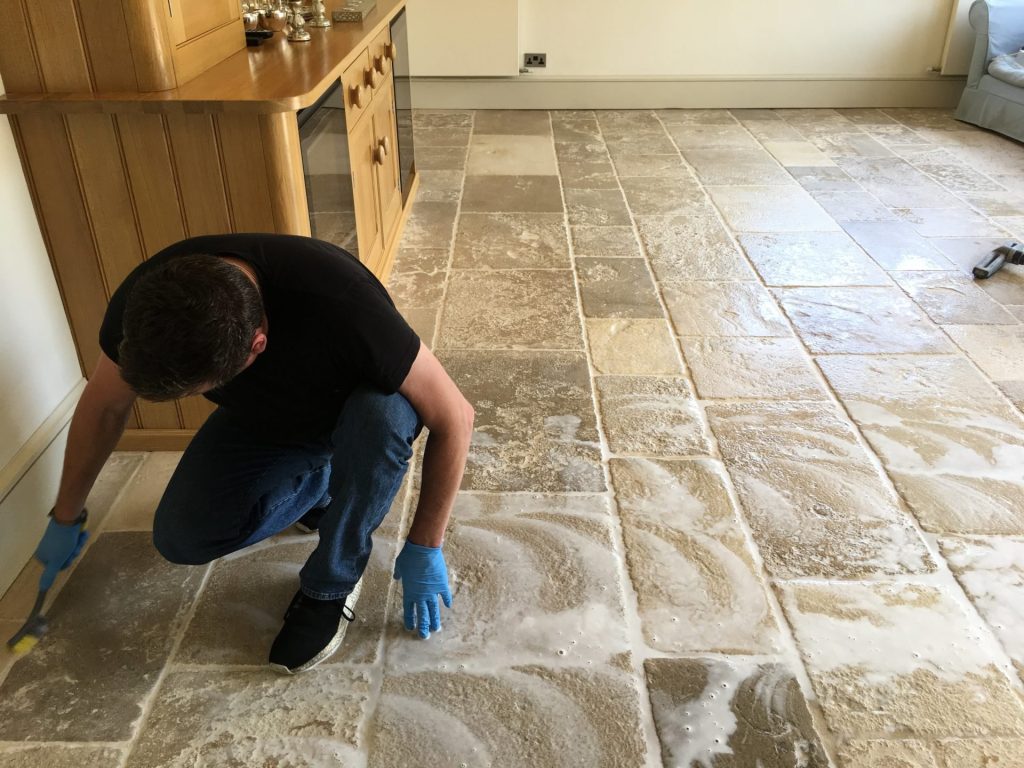 Travertine Cleaning & Sealing
